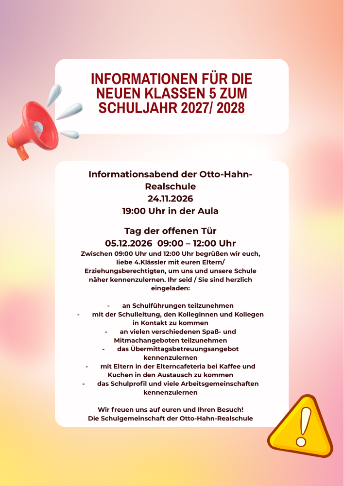 tag der offenen tuer 2026